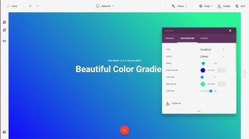 How to Add Beautiful Gradient Backgrounds With Joomla Website Builder Gridbox