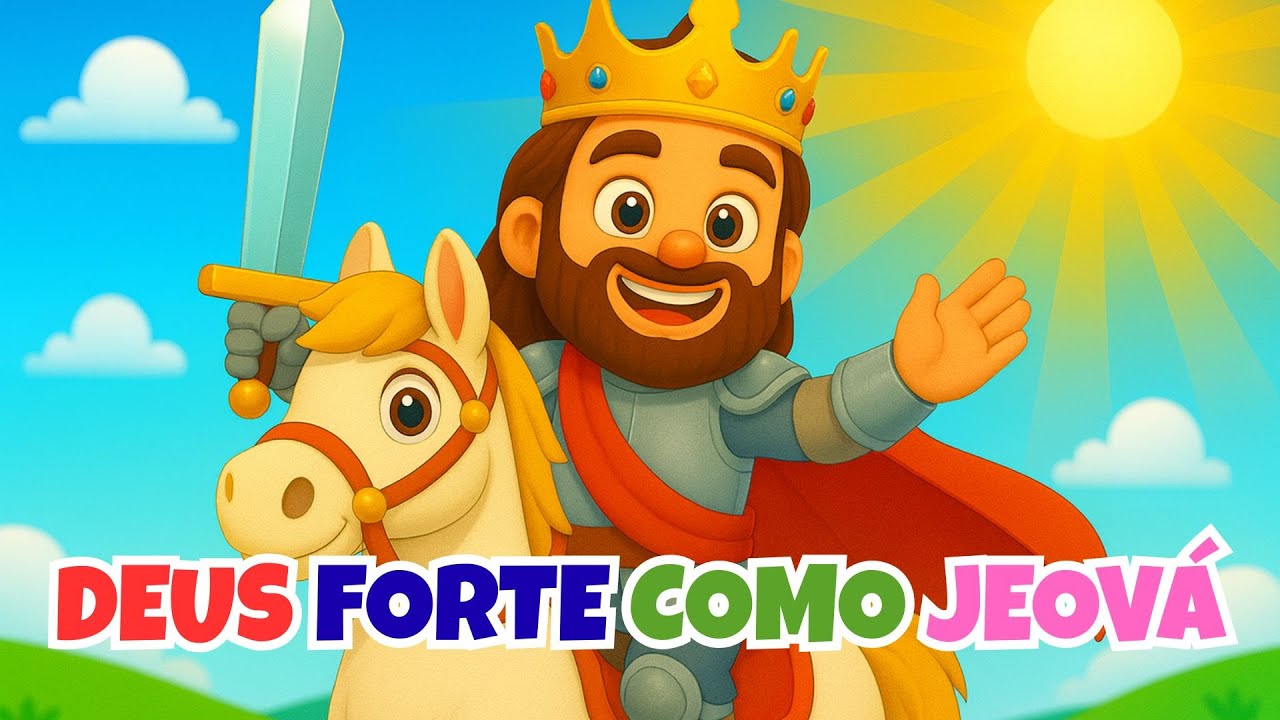 DEUS FORTE COMO JEOVÁ, NÃO HÁ OUTRO EU NÃO CONHEÇO - CORINHOS GOSPEL 