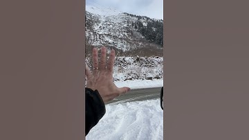 Snowslide Gulch, Juneau Alaska [Thane Road with snow]