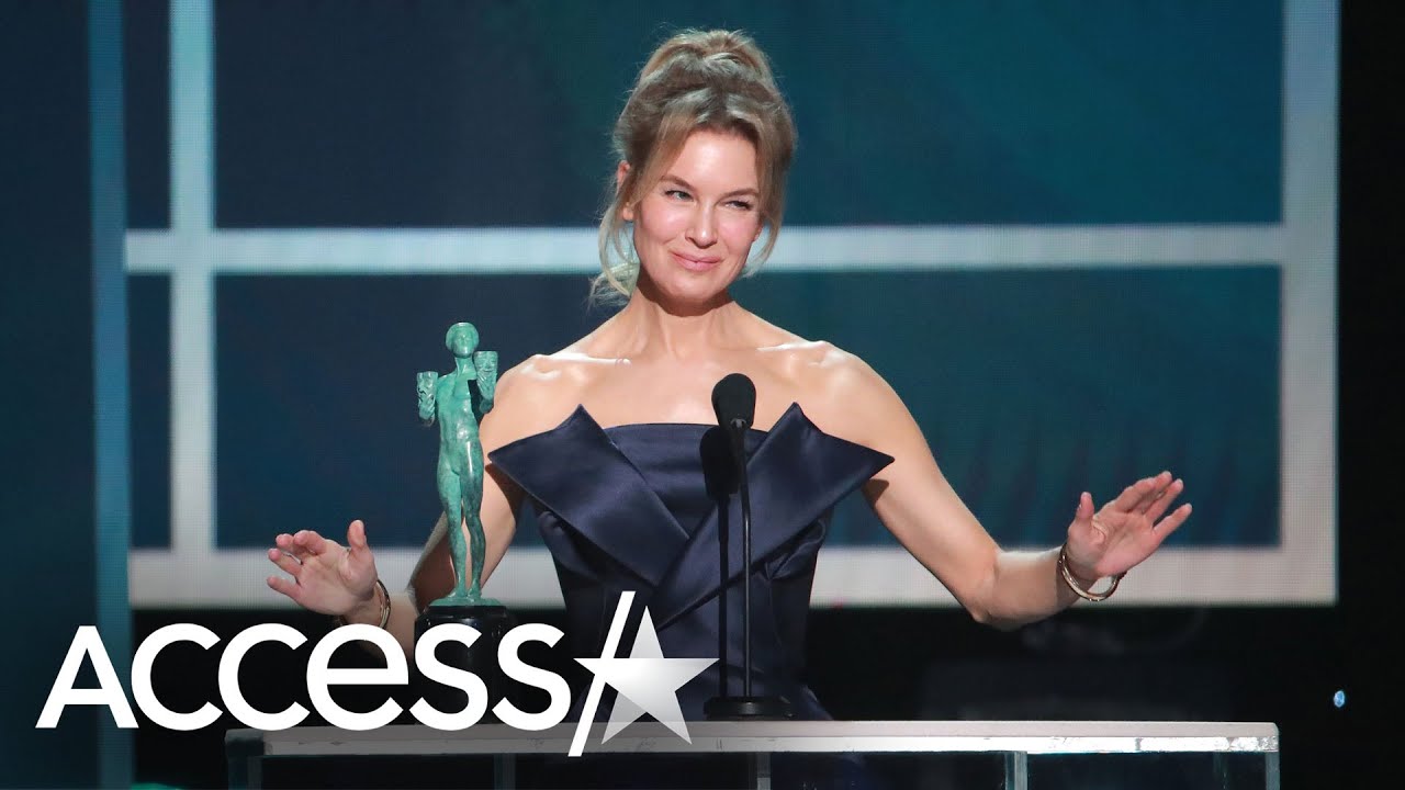 Renée Zellweger Makes History Being First Woman To Win 3 SAG Awards For Films