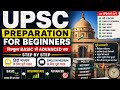 How to start UPSC preparation for beginners to Advanced Full Roadmap 2027 | Hindi Medium #upsc #ias