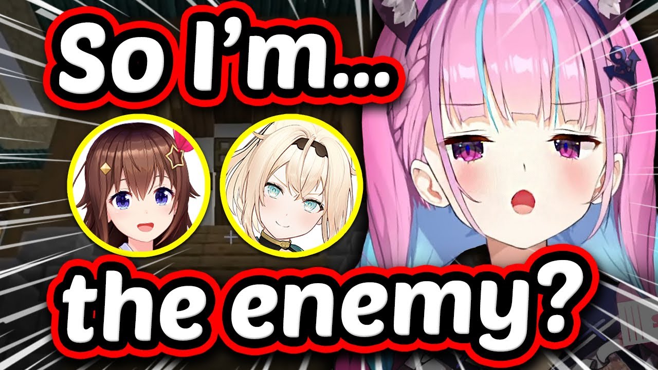 Aqua Learns About Sora's Guild & Realizes Something... - New Holoserver Minecraft 【ENG Sub Hololive】