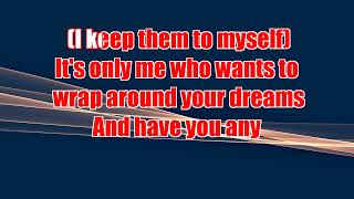 chloe moriondo dreams (karaoke) (by request)