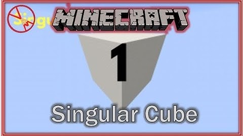 Minecraft - Puzzle Map - Singular Cube