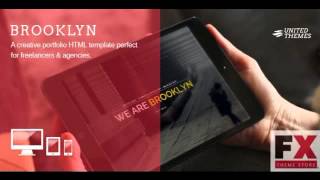 Preview Brooklyn - Creative Portfolio Page HTML Wealth