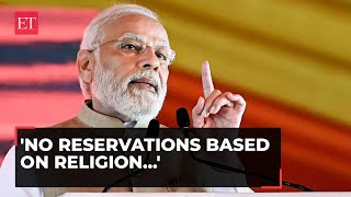 'No reservations based on religion...': PM Modi gives 5 guarantees to West Bengal