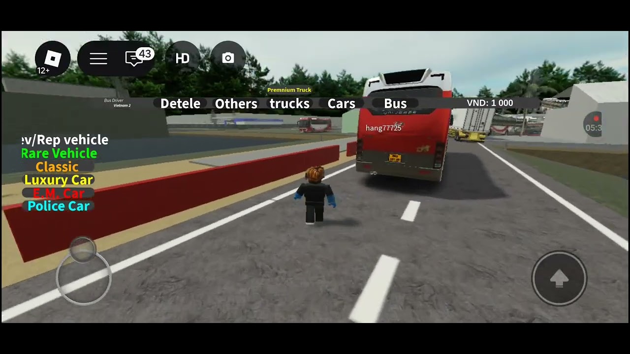 Chơi game bus driver vietnam 2