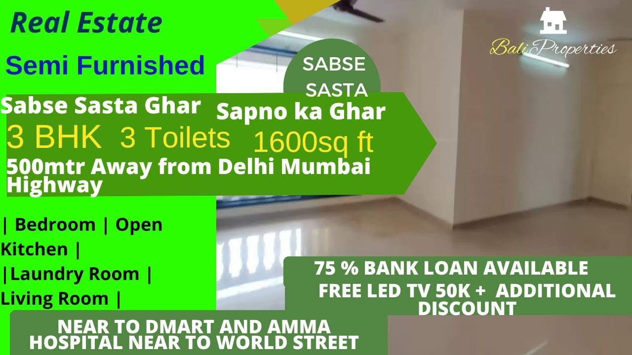 3Bhk Flats in Faridabad Flats in Faridabad NeherPar Vlog Bali