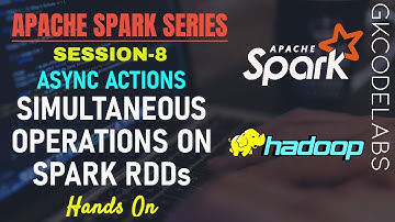 Async Actions in Spark | Session-8 | RDDs Concurrency