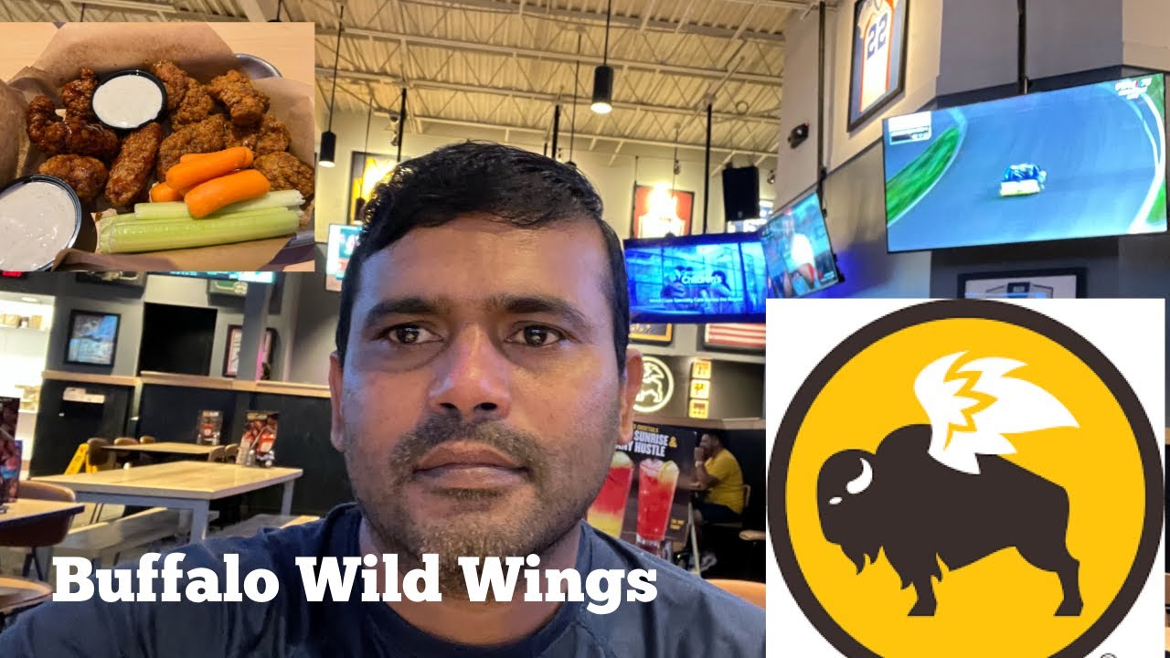 Buffalo Wild Wings boneless chicken wings with Teriyaki, Thai curry