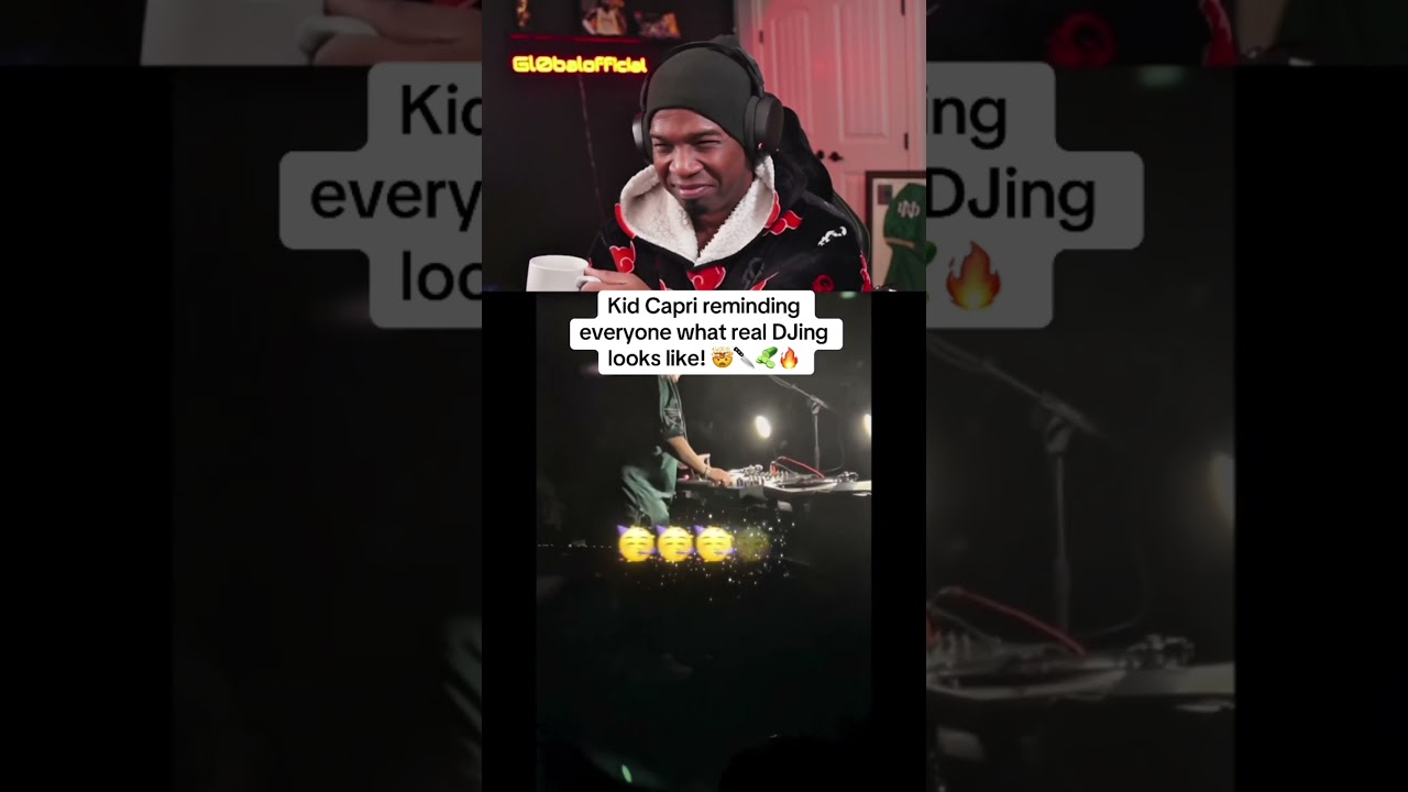 Kid Capri reminding everyone what real DJing looks 🤯🔪🥒🔥Credit : @kidcapri101