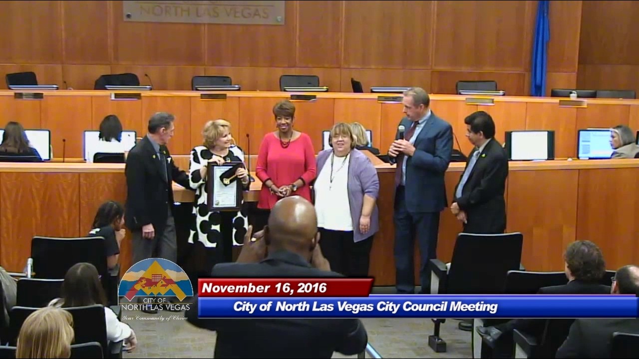 November 16, 2016 North Las Vegas City Council Meeting - YouTube