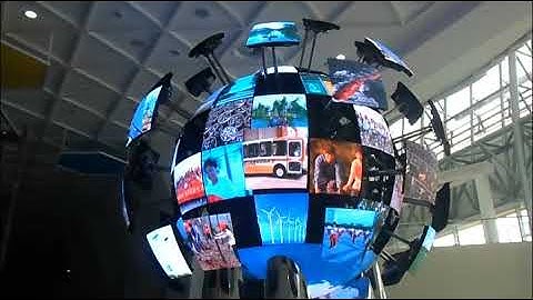 Sphere LED Display Screen / LED Ball Display / LED Globe Display
