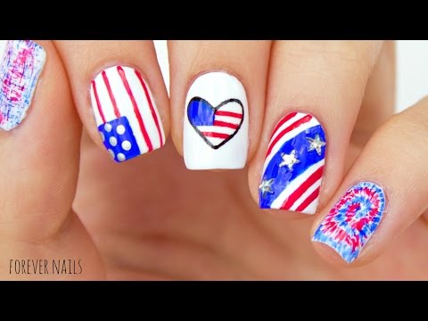 Fourth Of July Nails | Easy 4th Of July Nail Designs!