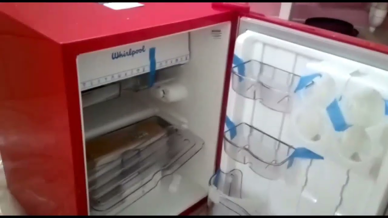 Frigobar Refrigerador Wirhlpool. Retro, Vintage, Unboxing and Review. IDES.