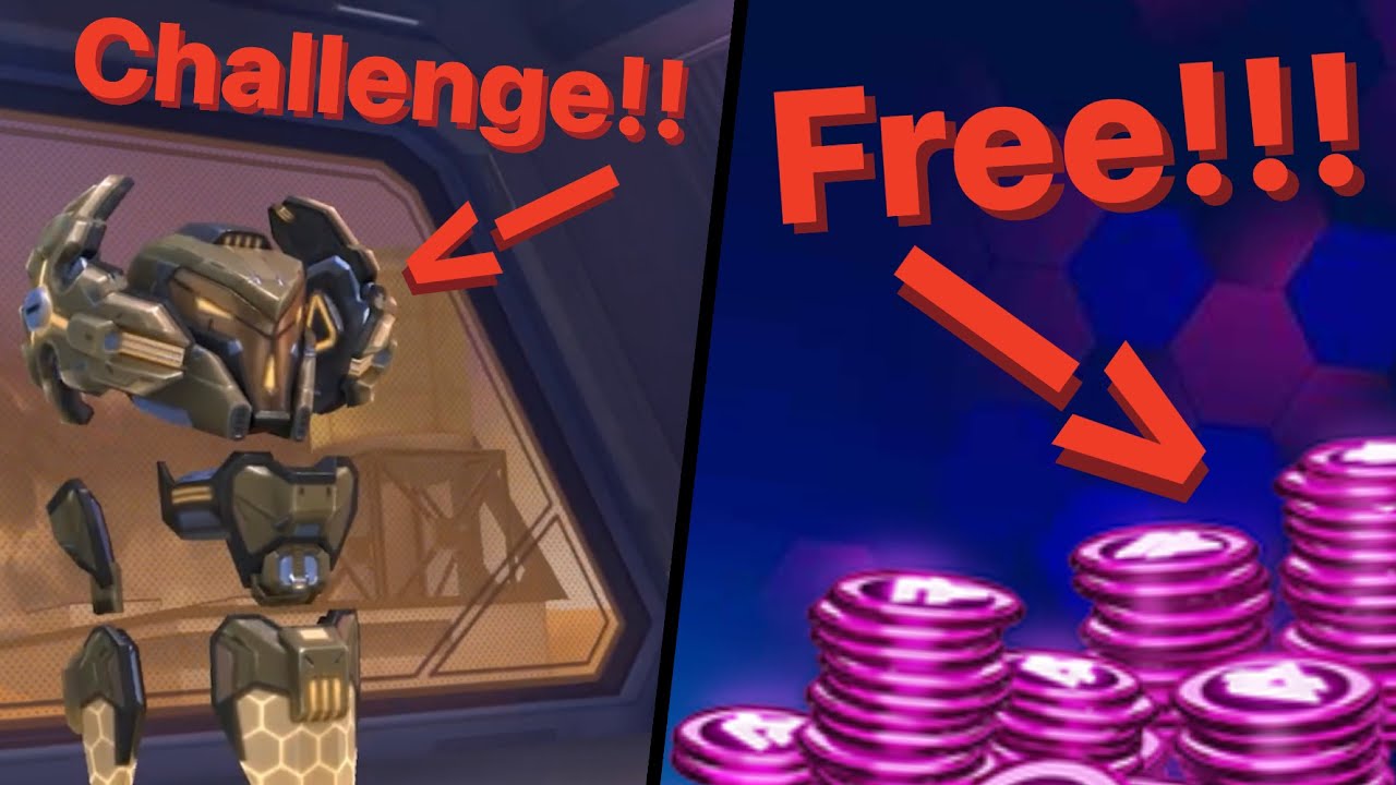 Free A-Coins??? - Mech Arena No Weapons Challenge 