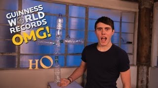 Celebrity Bottle Balance Act! // Do Try This At Home (Ep40) Profile