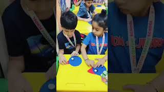 Blue Day celebration 🐟💙Kids enjoyed fish craft activity, had a fun photo session. Learning with fun!