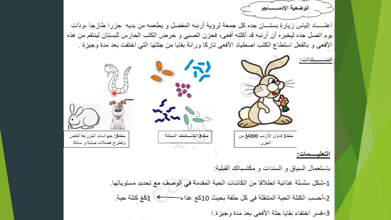 فروض و اختبارات 2 متوسط