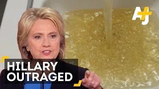 Hillary Clinton Outraged Over Flint Water Crisis: Democratic Debate