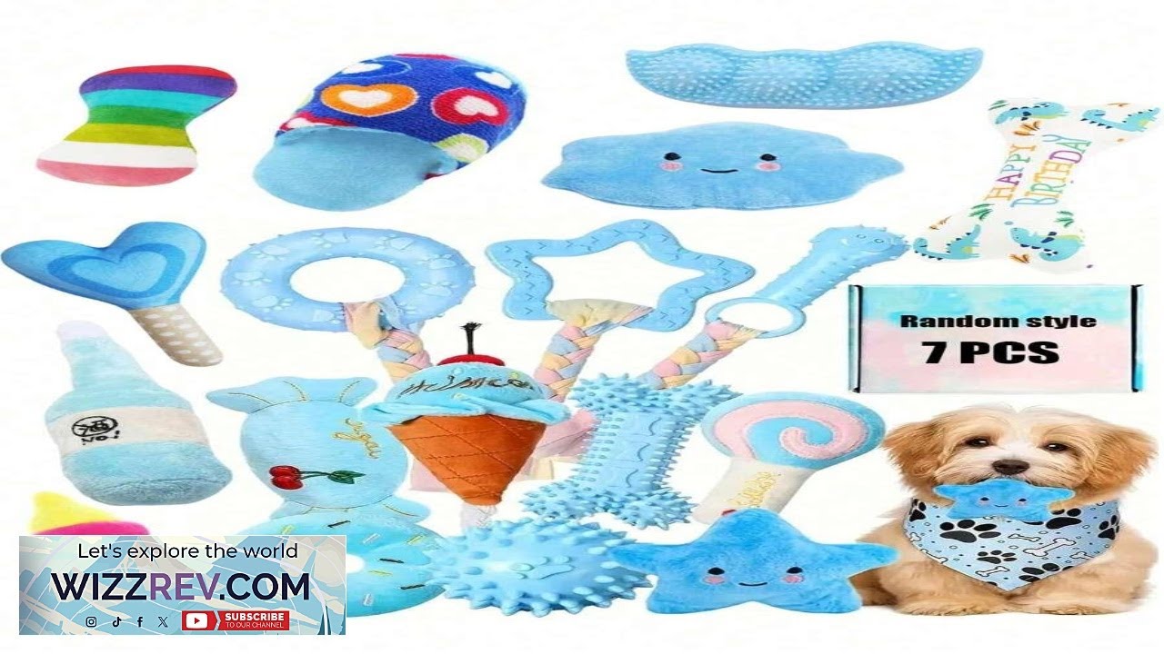 1 Set Pet Chew Toy Kit Suitable For Small To Medium Dogs