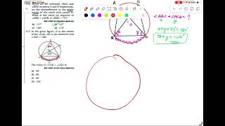 Geometry Class 8 Part B | Questions based on Circle, Tangent and Chords | SSC CGL, CPO etc