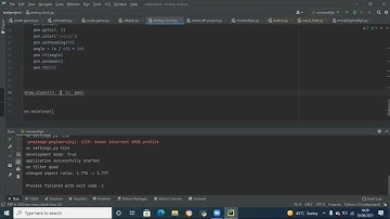 Simple Analog Clock in python last part: updating the time pycharm