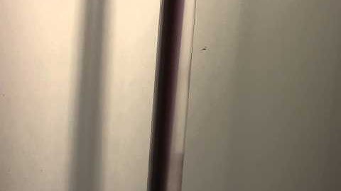 Reynolds Experiment, Transitional Flow (0.9L/Min)