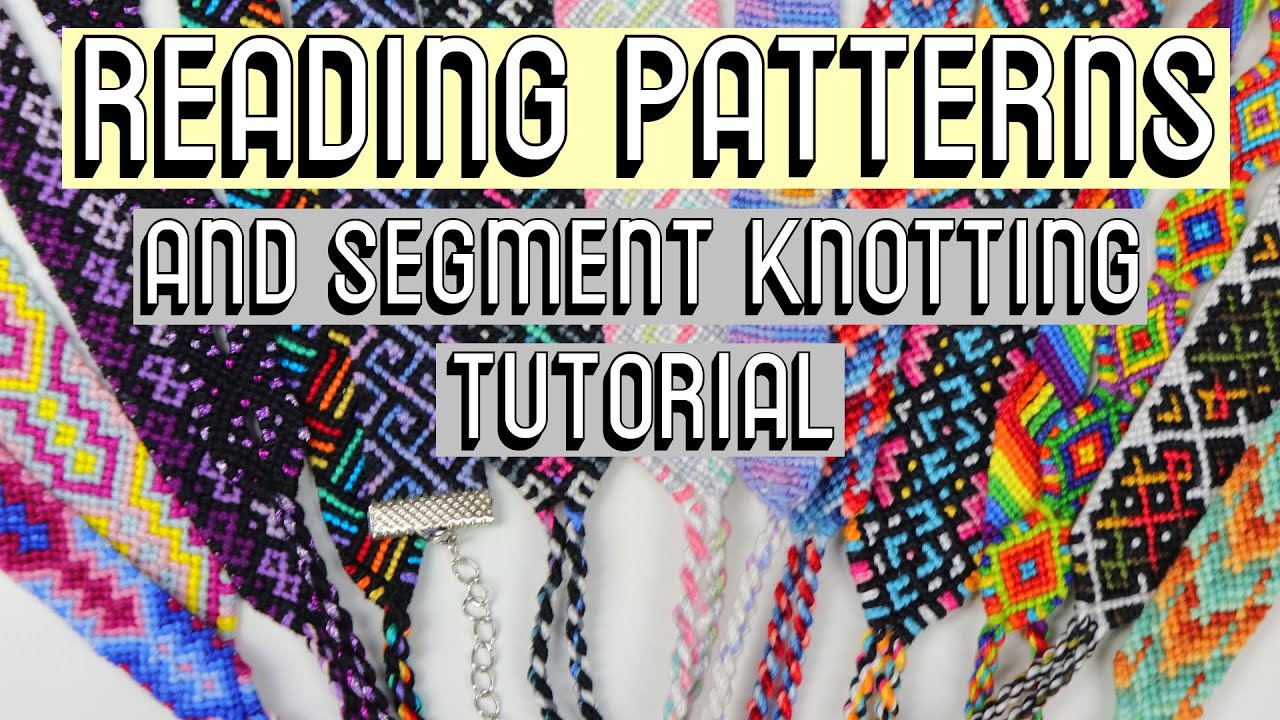 Learning How To Read Friendship Bracelet Patterns