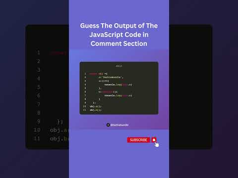Predict Output of this JavaScript Code in Comment Section. Check Description for more👨‍💻💻