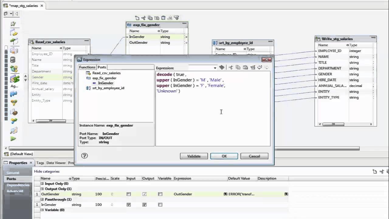 Informatica PowerCenter Express Part 7: Reviewing the Mapping Log and ...