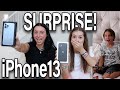 SURPRISING THEM WITH iPhones!  New iPhone 13 Pro Max!