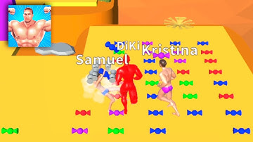 Muscle Race 💪🏋️👊 Game All Levels Walkthrough Gameplay iOS,Android Update New Level