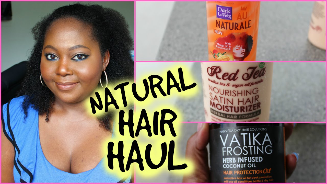 Natural Hair Product Haul YouTube