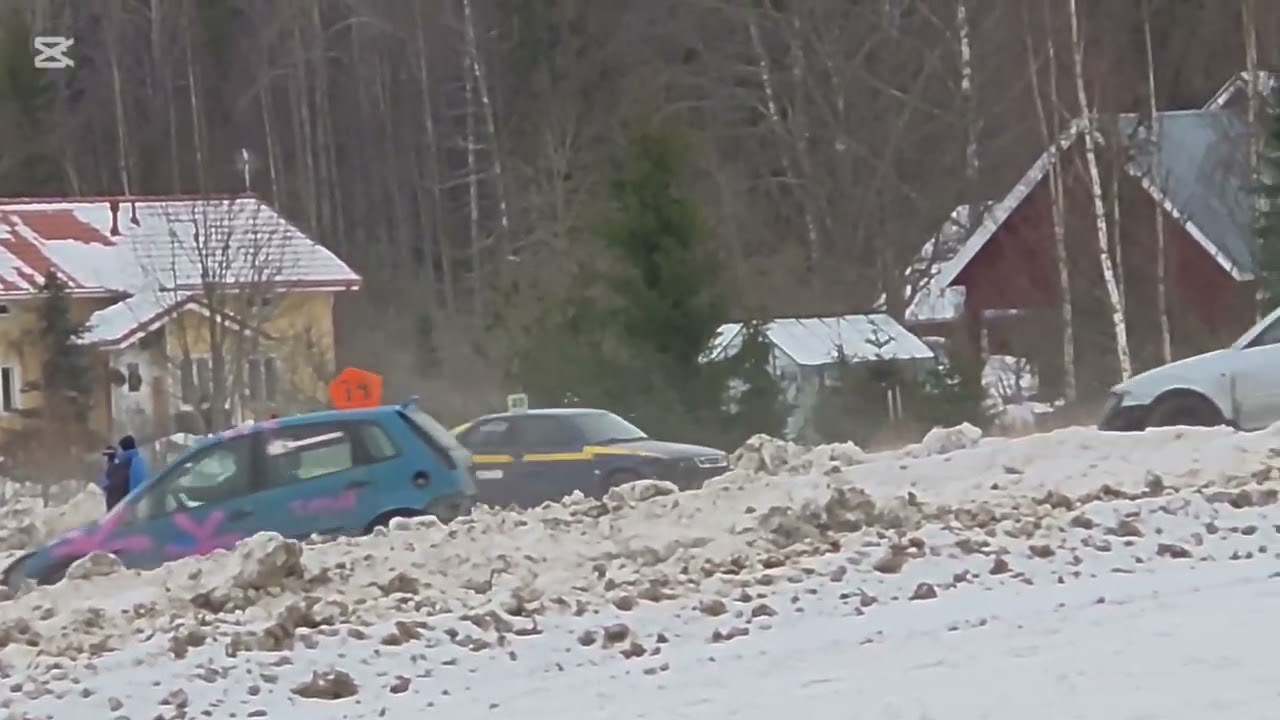Winterance 2026 race 3 #winterance #saabrallyteam 