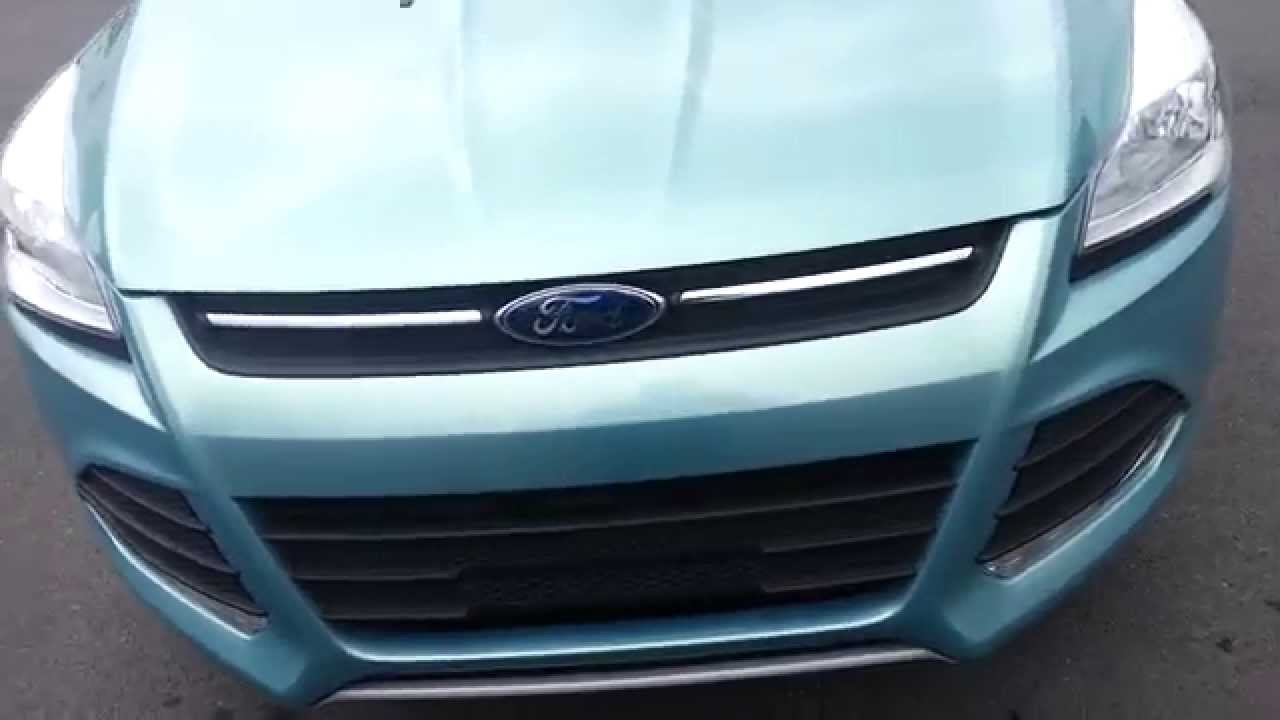 2013 FORD ESCAPE SE 4WD FROSTED GLASS METALLIC YouTube