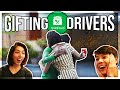 GIVING Grab Food Riders Our Order + TIP! (Christmas Special!)