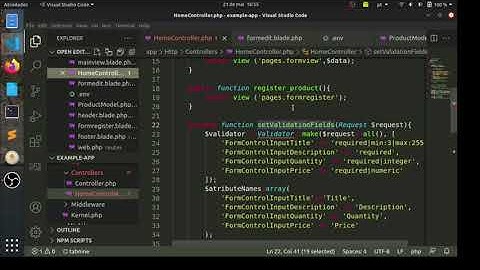 Laravel - Formulário de edição e update Product