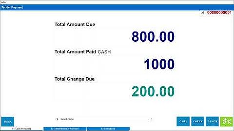 SIMSOFT POS SYSTEM - How to create a sale