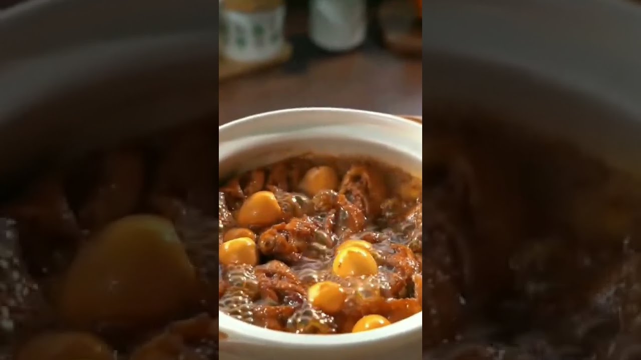 Asian Food Braised Chicken Wings & Eggs Super Delicious 