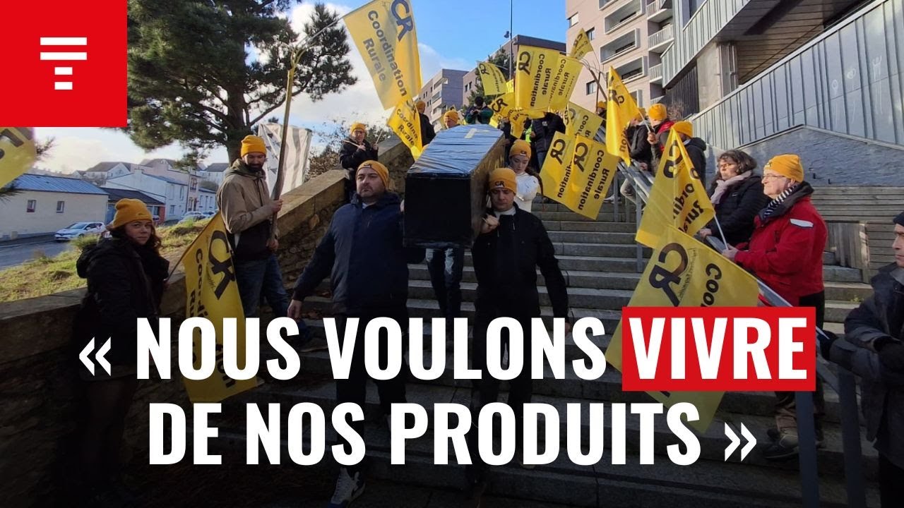 « L'agriculture française est enterrée » : les agriculteurs maintiennent la pression en Bretagne