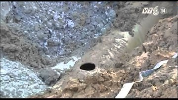 VTC14_Khởi tố vụ án vỡ đường ống nước sông Đà