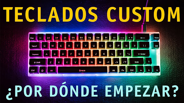 Guía básica de los TECLADOS MECÁNICOS CUSTOM