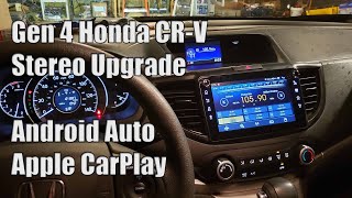 20122016 Honda CRV Android Navigation Stereo Installation  Joying JYHQ153N4GN