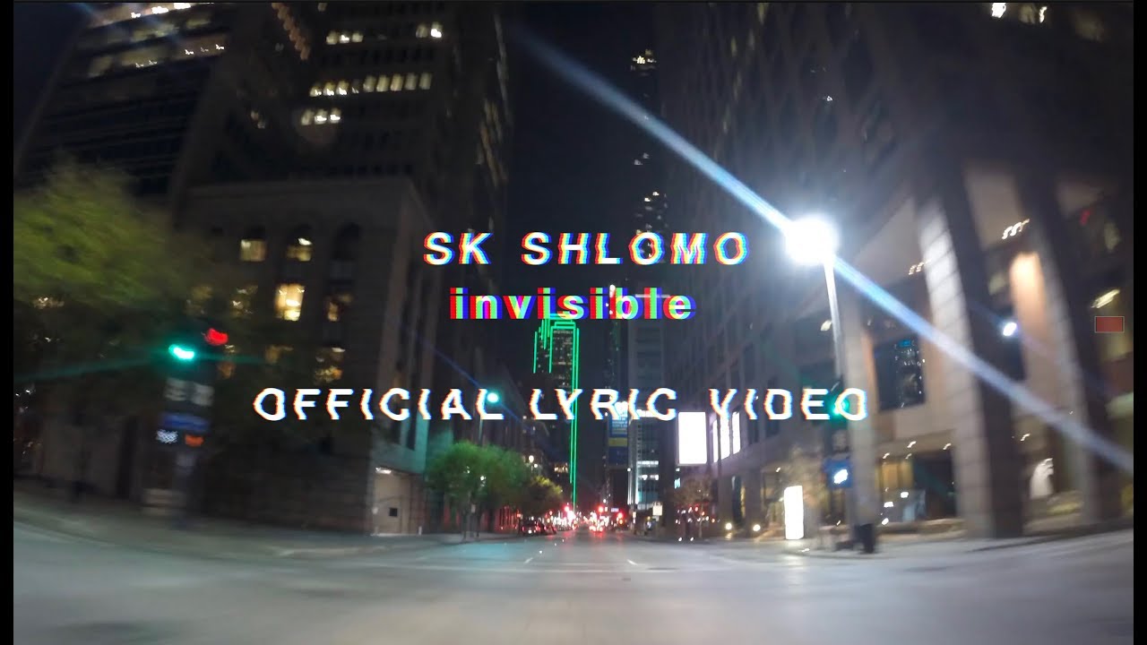 Watch SK Shlomo - Invisible (Official Lyric Video) on YouTube Watch SK Shlomo - Invisible (Official Lyric Video) on YouTube