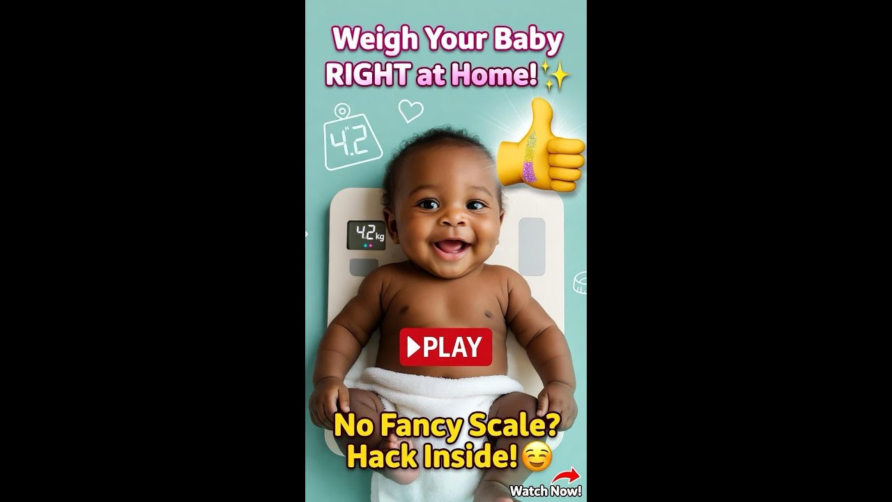 How to Weigh Your Baby Right at Home (Zero Gear Hacks + Growth Secrets) 