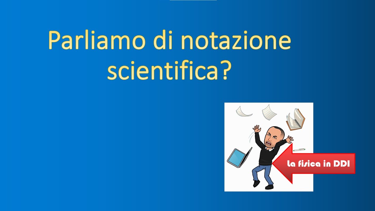 1 - Notazione scientifica e operazioni con le potenze