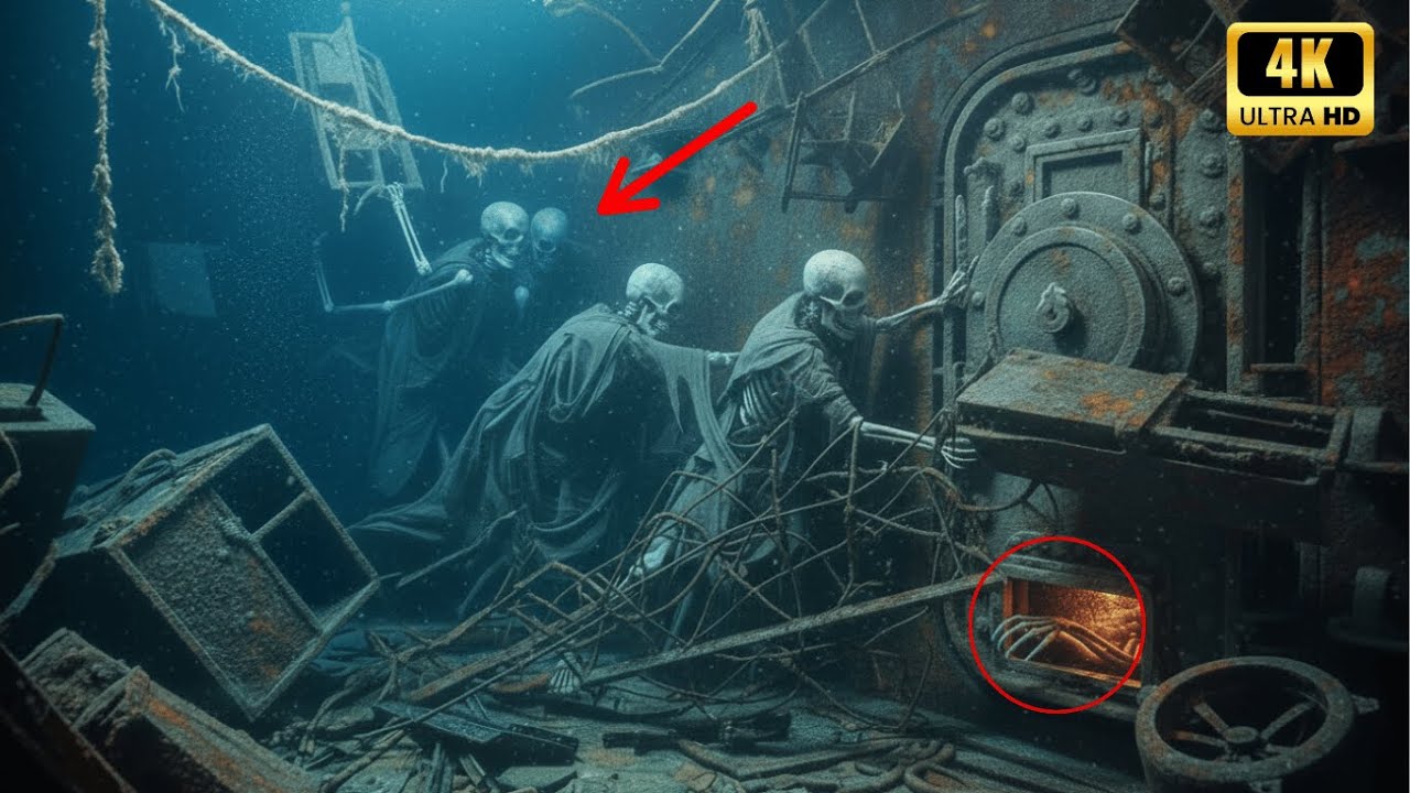 Inside the Titanic: Evidence of the 1912 crime discovered.