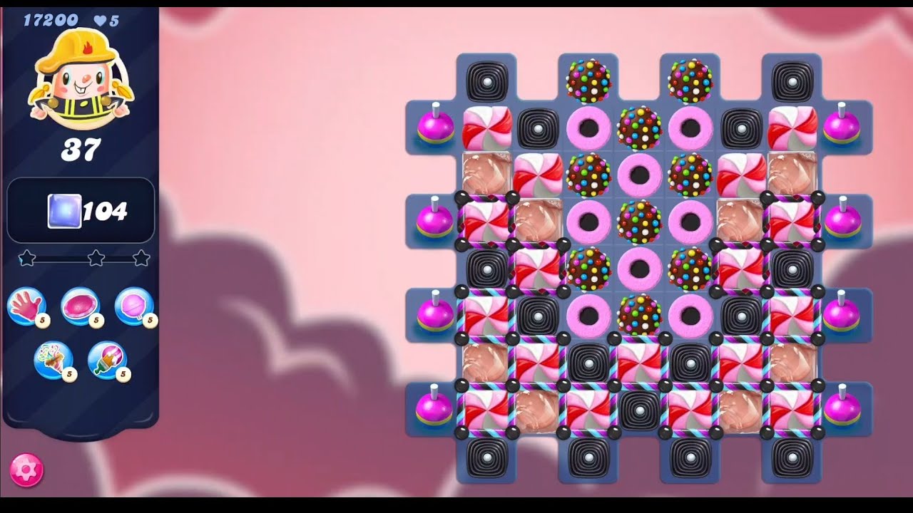 Candy crush saga level 17200