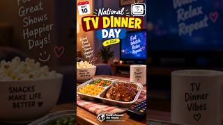 National TV Dinner Day USA📺 | The Fun Story Behind TV Dinners! #Shorts National TV Dinner Day USA📺 | The Fun Story Behind TV Dinners! #Shorts
